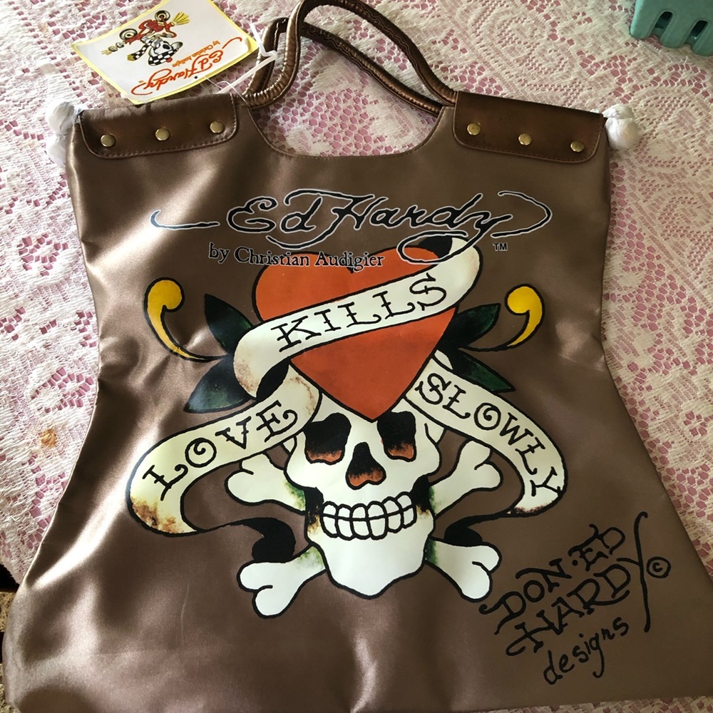 Ed Hardy by Christian Audigier bag. New with tags